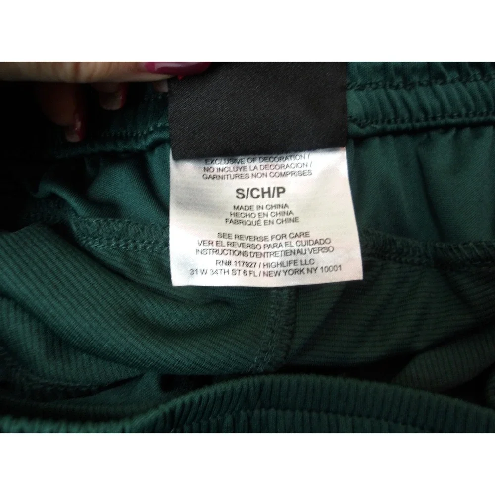 AND 1 Men's Green Basketball Shorts‎ Athletic Training Gym Workout Sz S /#9204